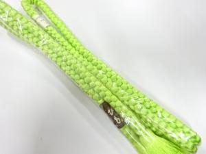 未使用品　正絹　手組帯締め